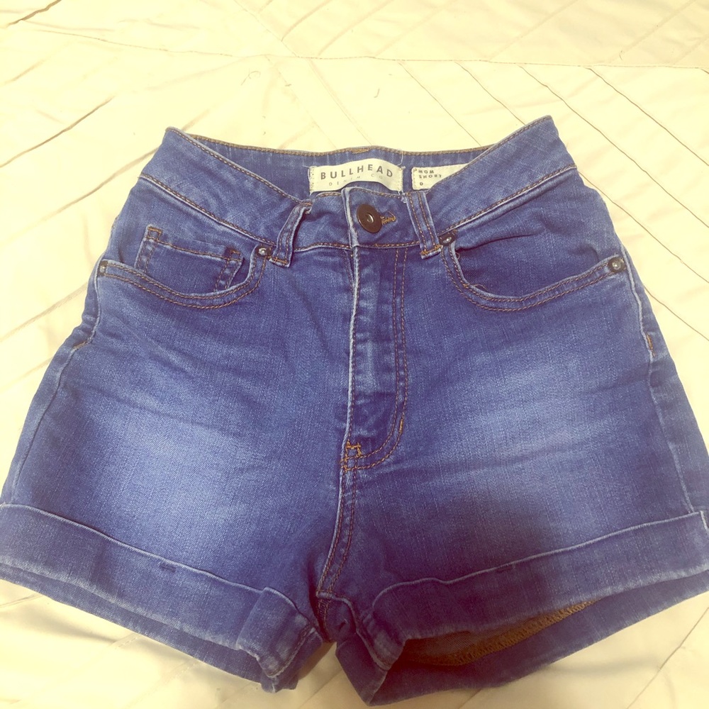Bullhead Denim Co High Rise Shorts
